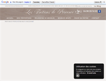 Tablet Screenshot of finitions-de-provence.com